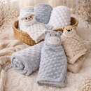 Kit Manta e Naninha para Bebê Ursinho – Conforto e Sono Tranquilo