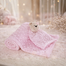 Kit Manta e Naninha para Bebê Ursinho – Conforto e Sono Tranquilo