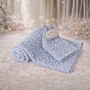 Kit Manta e Naninha para Bebê Ursinho – Conforto e Sono Tranquilo
